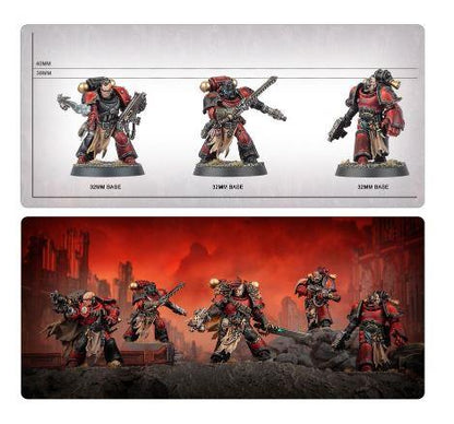 Warhammer 40k- Chaos Space Marines: Red Corsairs Raiders 43-113 by Games Workshop