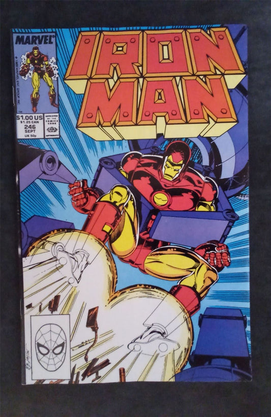 Iron Man #246 1989 marvel Comic Book