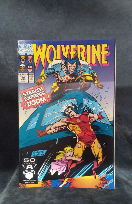 Wolverine #40 1991 Marvel Comics Comic Book