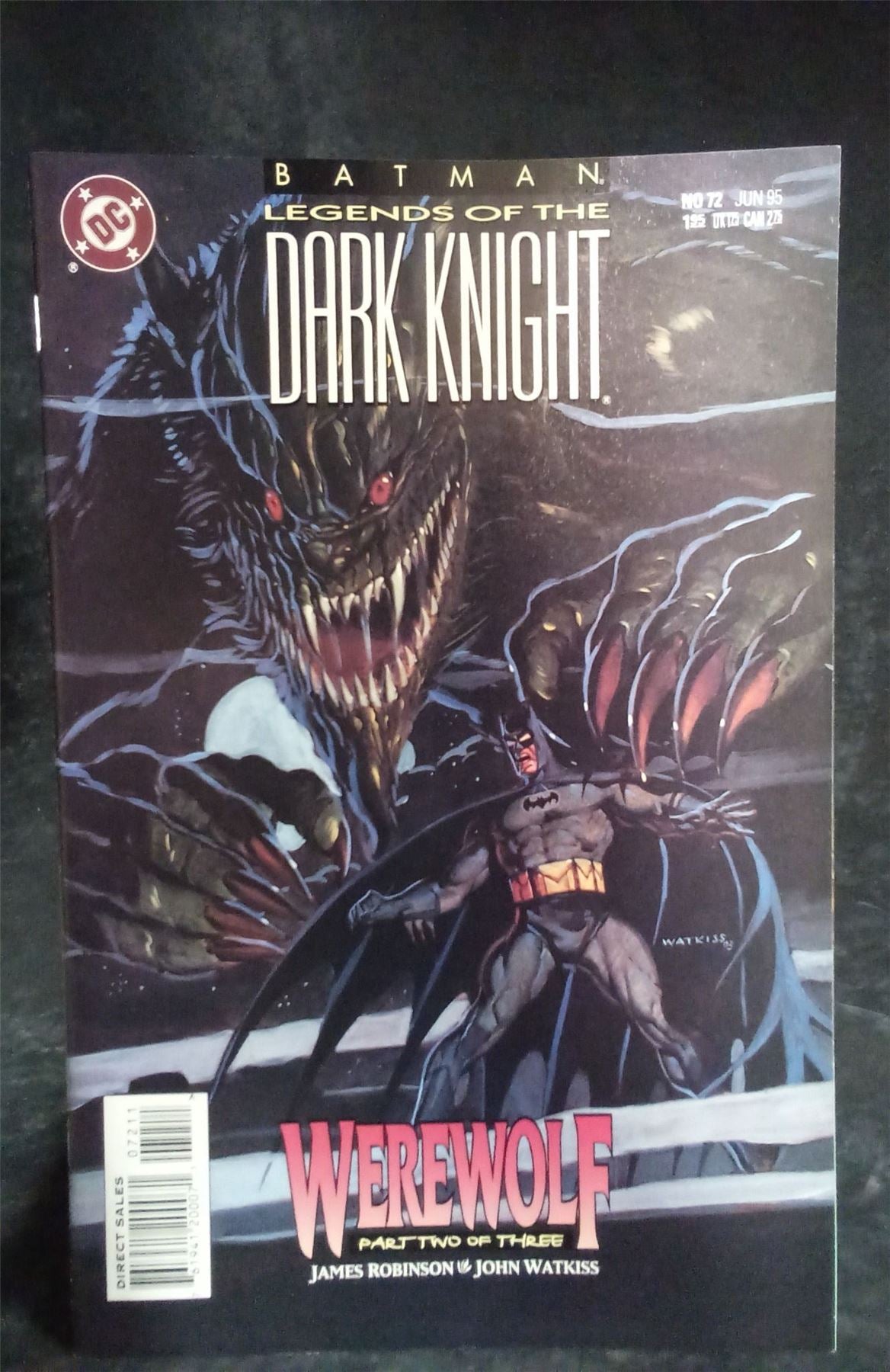 Batman: Legends of the Dark Knight #72 1995 DC Comics Comic Book