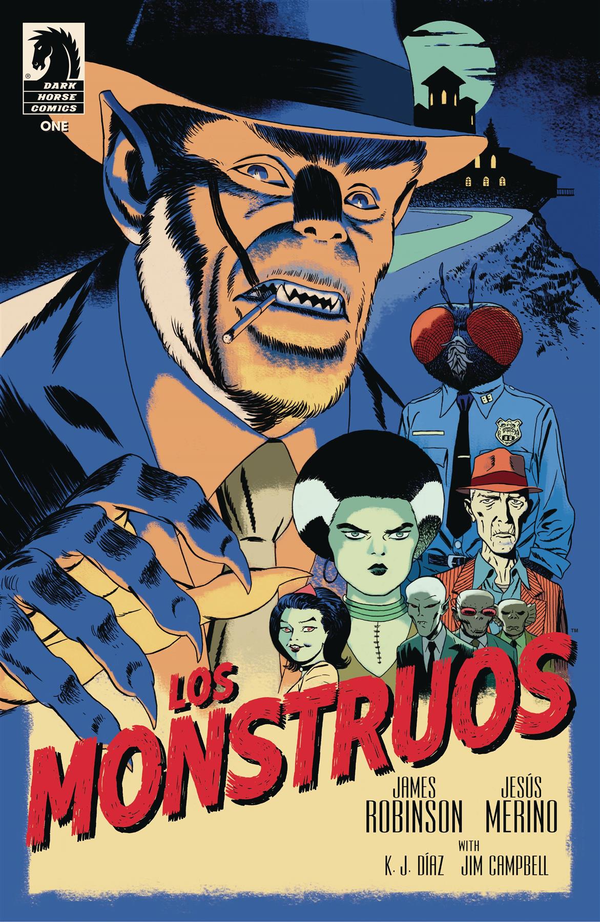 Los Monstruos #1 Cvr C Martin Cvr C Martin Dark Horse Prh Comic Book 2025