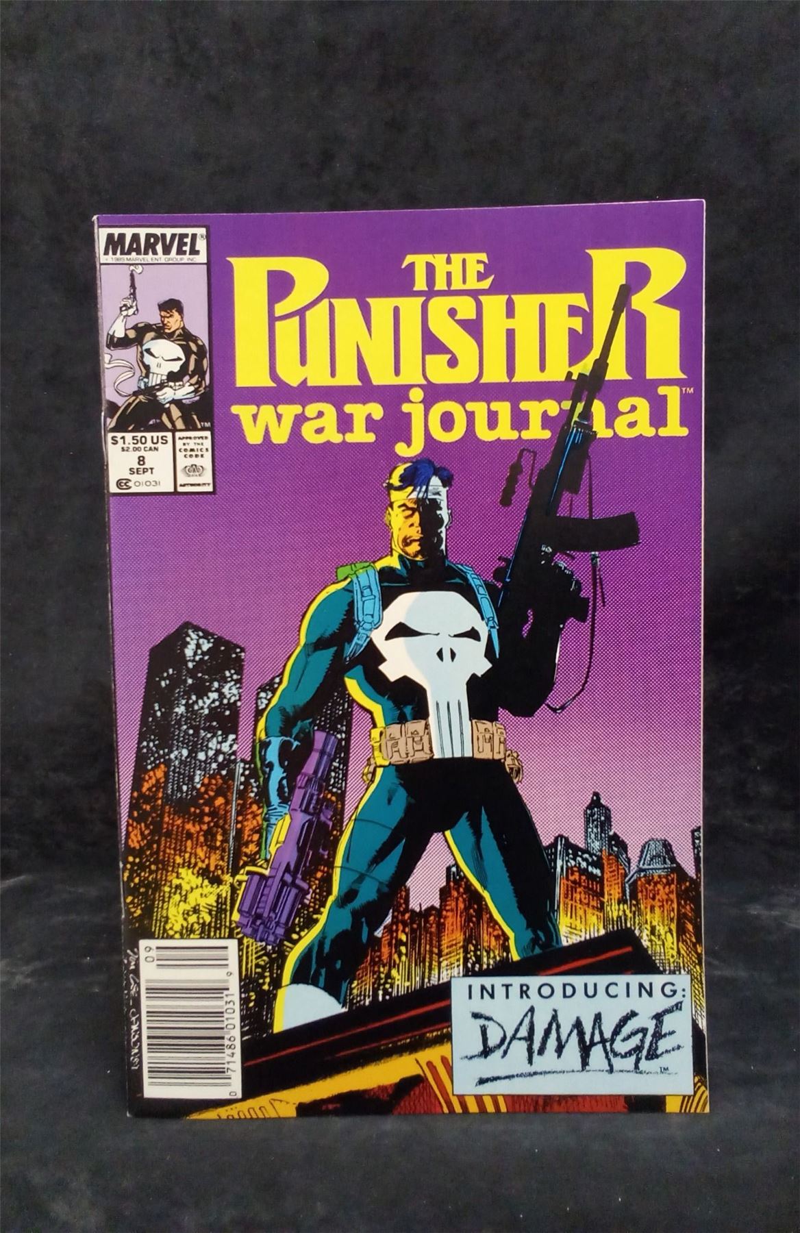 The Punisher War Journal #8 1989 Marvel Comics Comic Book