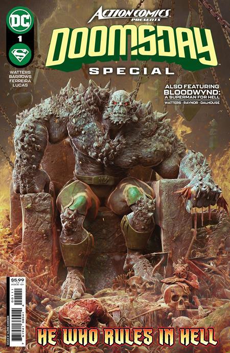 Action Comics Presents Doomsday Special #1 (one Shot) Cvr A Bjorn Barends DC Comics Comic Book