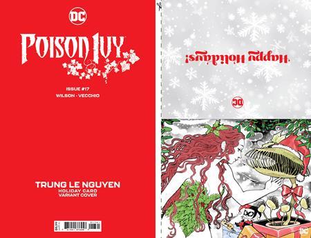 Poison Ivy #17 Cvr D Trung Le Nguyen Dc Holiday Card Special Edition Var DC Comics Comic Book
