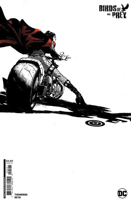 Birds Of Prey #5 Cvr B Chris Bachalo B&w Card Stock Var DC Comics Comic Book