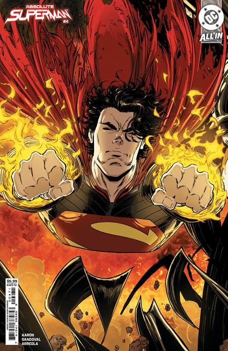 Absolute Superman #4 Cvr F Kaare Andrews Card Stock Var  DC Comics Comic Book 2025