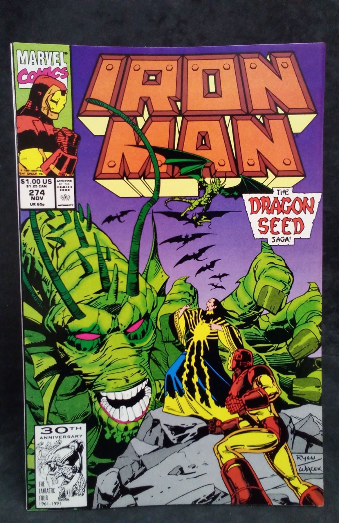 Iron Man #274 1991 Marvel Comics Comic Book