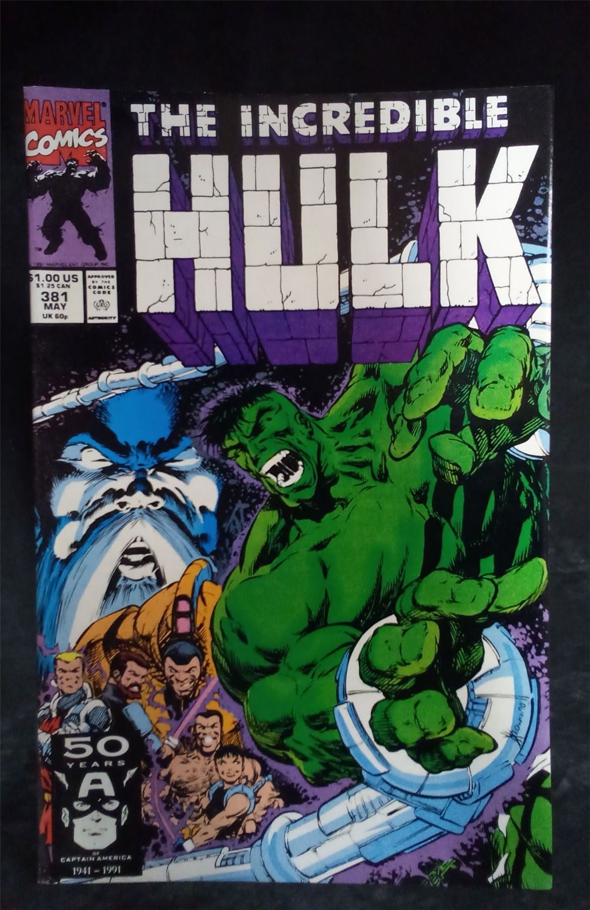 The Incredible Hulk #381 1991 Marvel Comic Book
