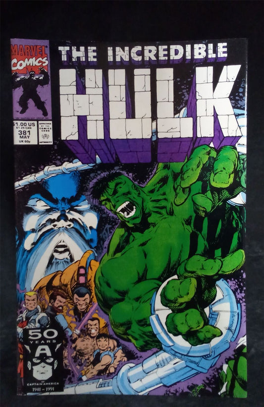 The Incredible Hulk #381 1991 Marvel Comic Book