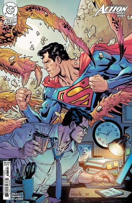 Action Comics #1083 Cvr B Yanick Paquette Card Stock Var  DC Comics Comic Book 2025