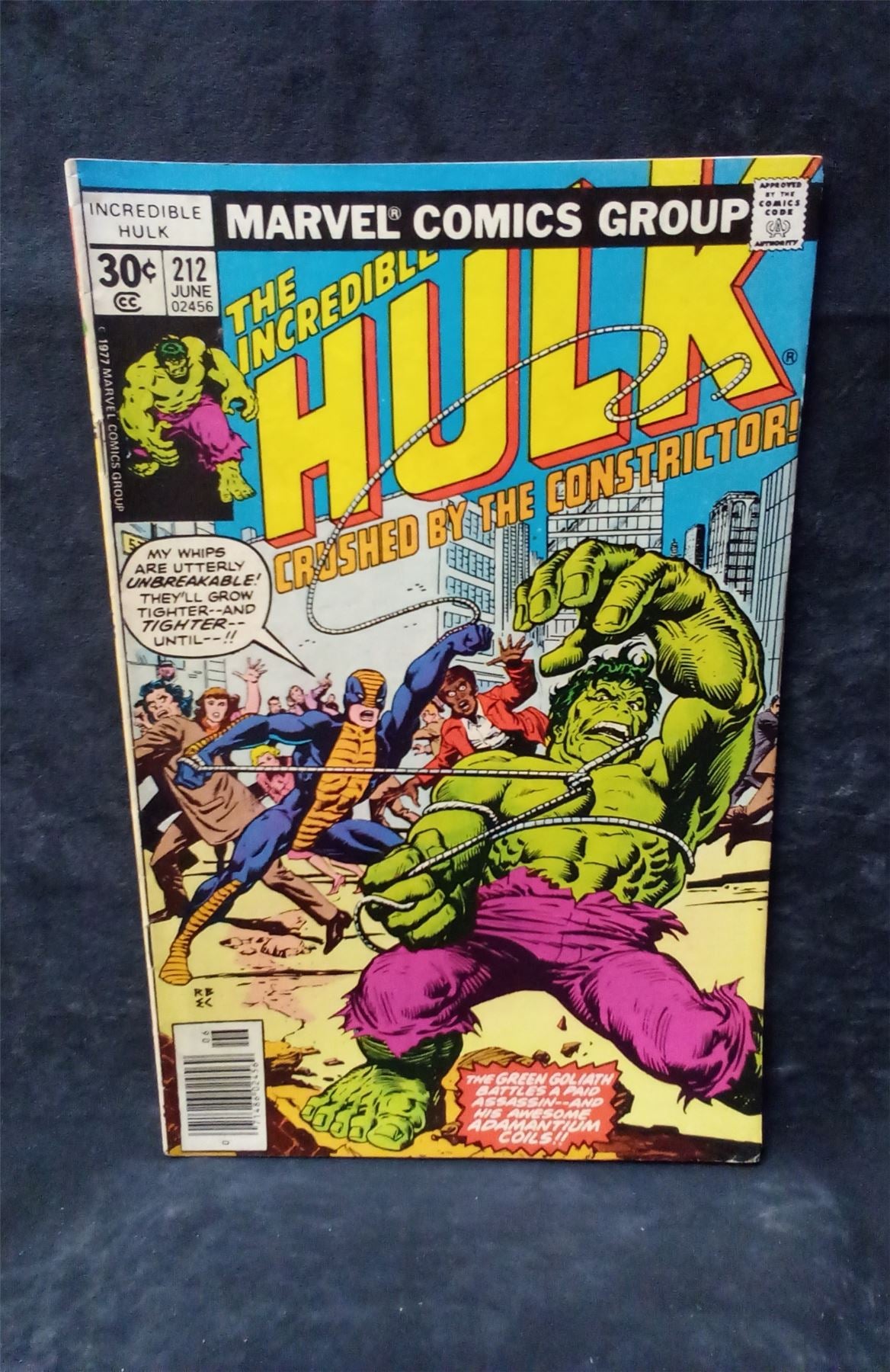 The Incredible Hulk #212 1977 marvel Comic Book