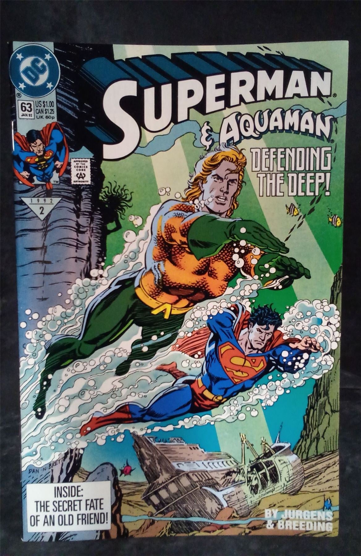 Superman #63 1992 DC Comics Comic Book