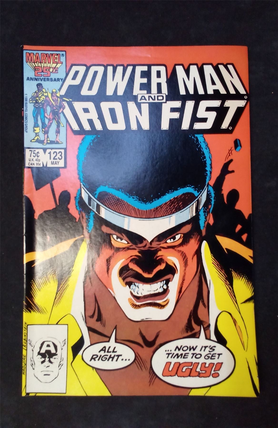 Power Man and Iron Fist #123 1986 marvel Comic Book