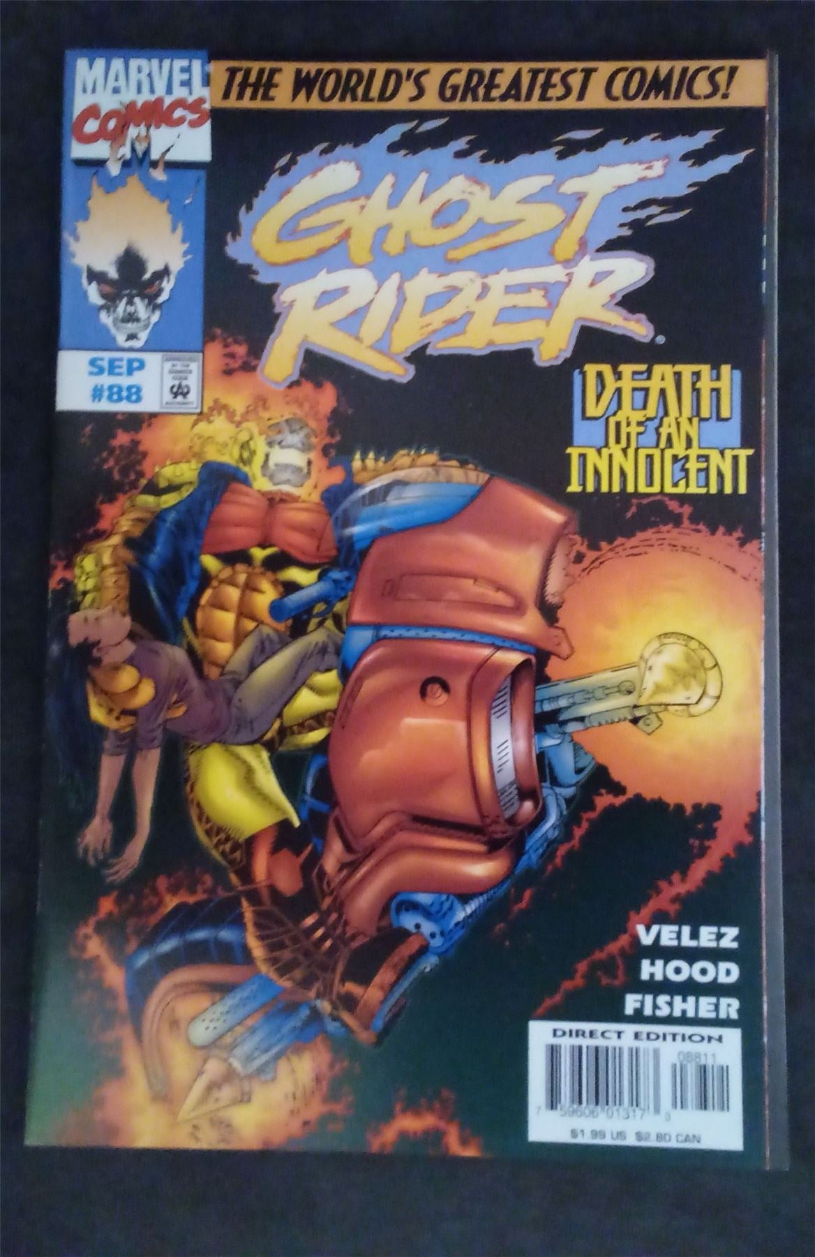 Ghost Rider #88 1997 Marvel Comics Comic Book