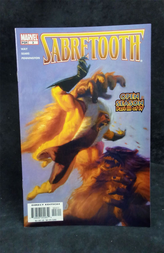 Sabretooth #3 2005 Marvel Comics Comic Book