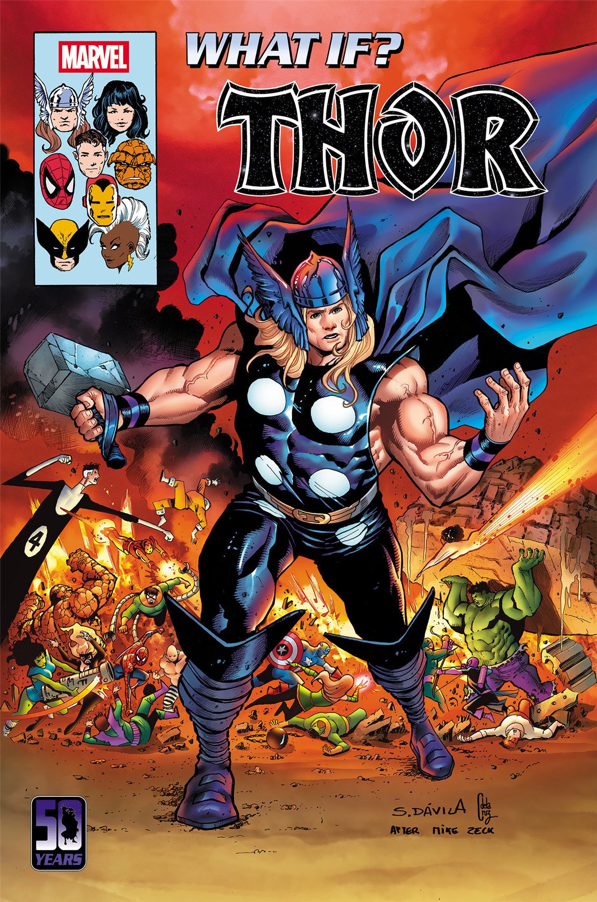 WHAT IF...? THOR #1 SERGIO DAVILA HOMAGE VARIANT Marvel Comic Book 2026