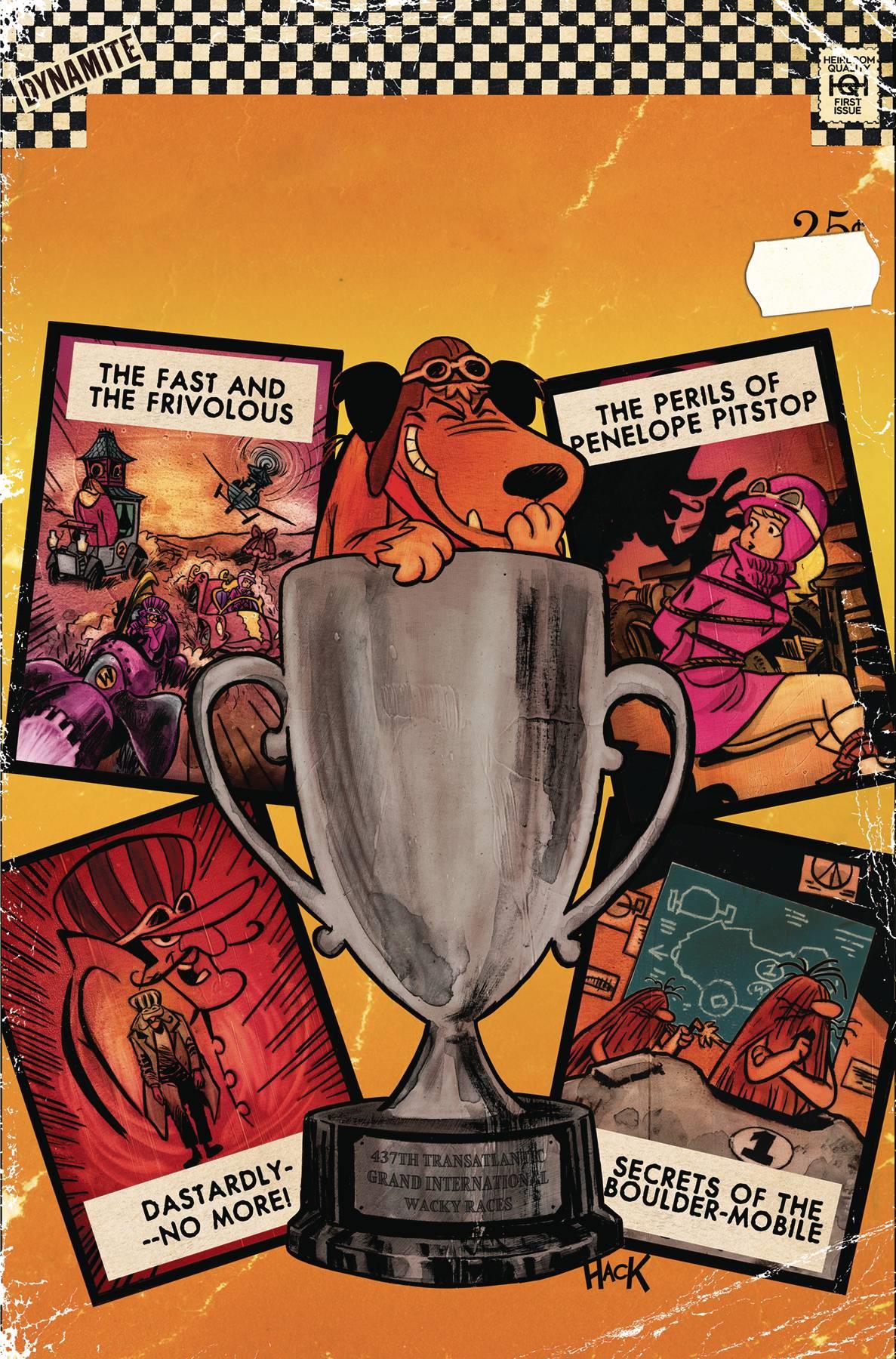 Giant-size Wacky Races #1 Cvr H 15 Copy Incv Hack Virgin (c: Dynamite Comic Book