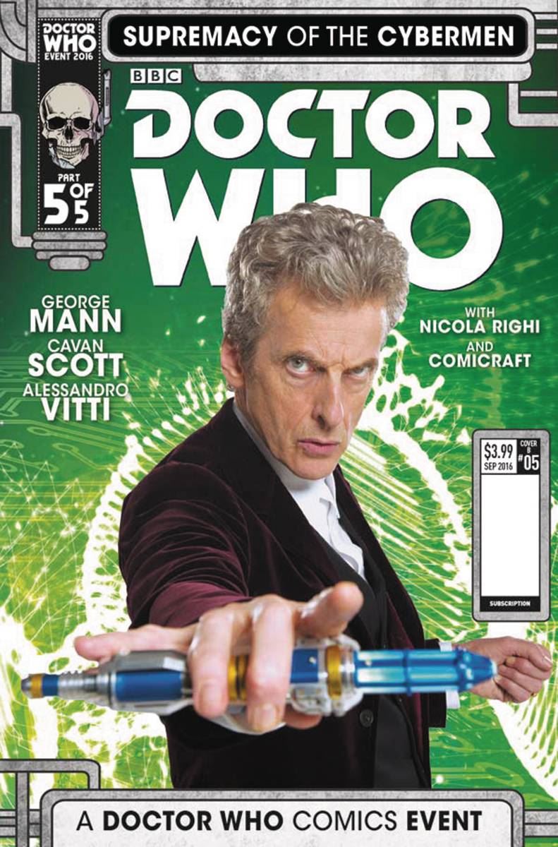 Doctor Who Supremacy Of The Cybermen #5 (Cvr B Photo) Titan Comics Comic Book