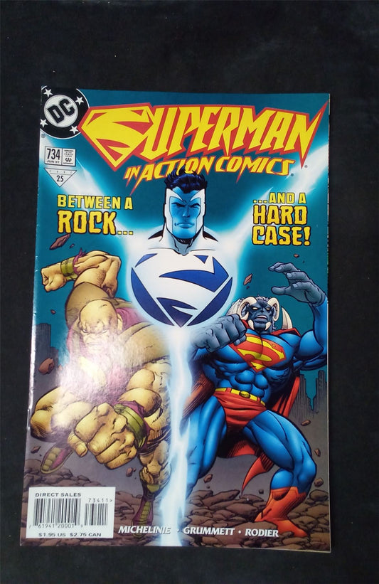 Action Comics #734 Direct Edition 1997 dc-comics Comic Book dc-comics Comic Book