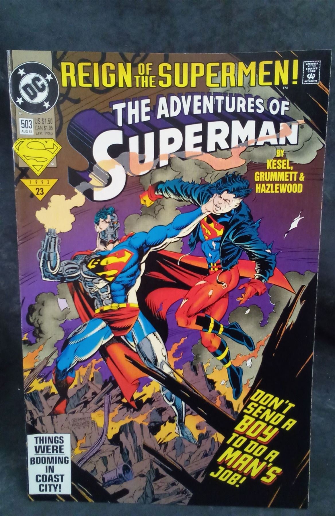 Adventures of Superman #503 1993 DC Comics Comic Book