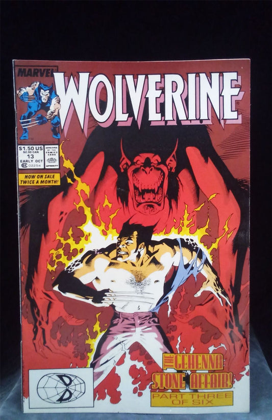 Wolverine #13 1989 Marvel Comics Comic Book