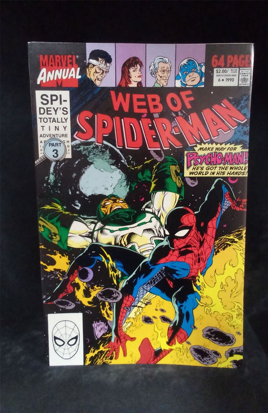 Web of Spider-Man Annual #6 1990 Marvel Comics Comic Book