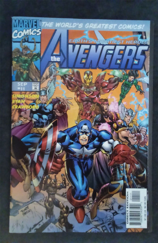 Avengers #11 1997 marvel Comic Book