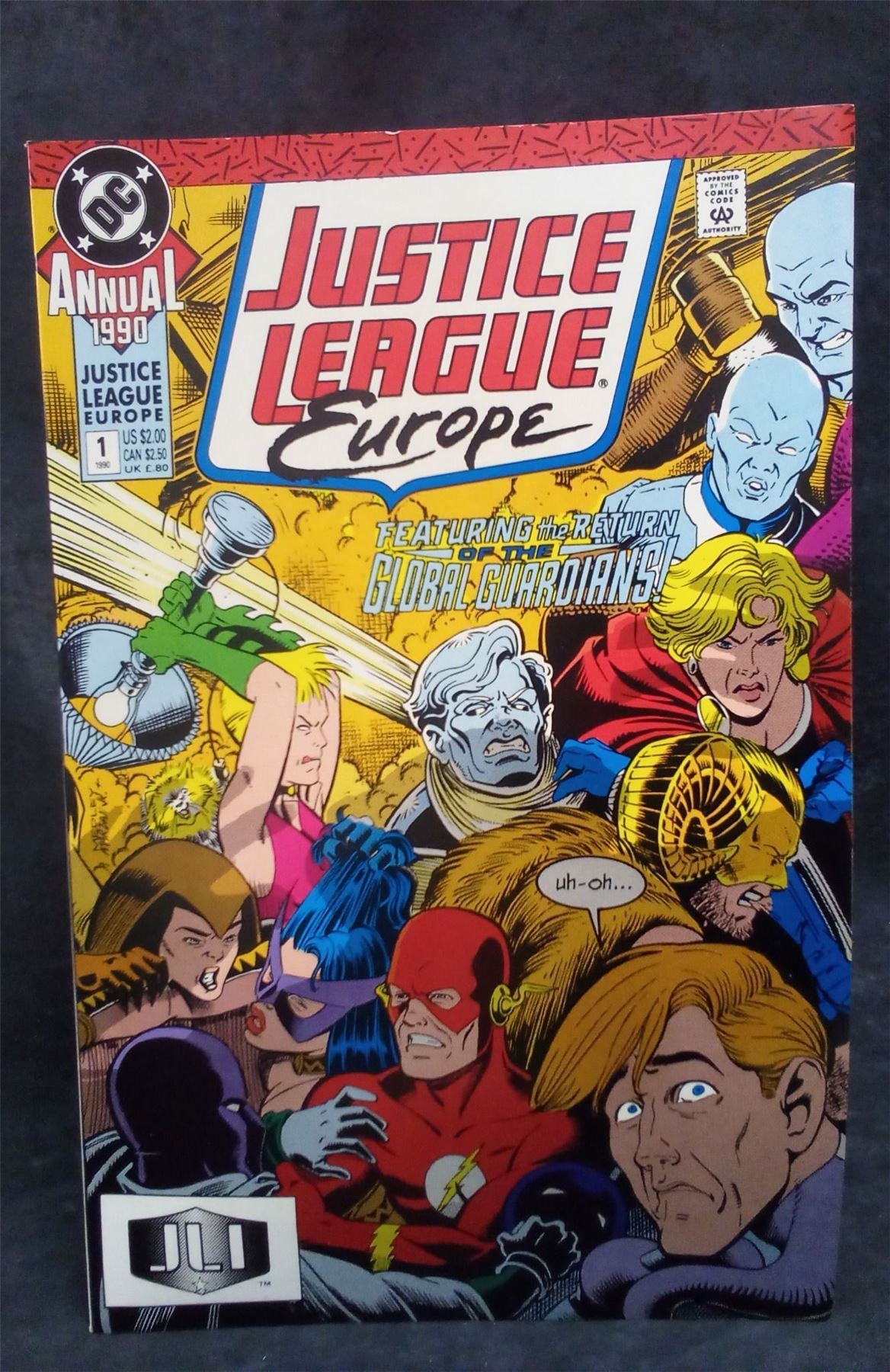 Justice League Europe Annual #1 1990 DC Comics Comic Book