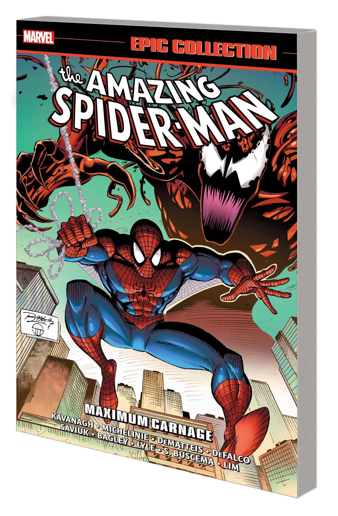 Amazing Spider-Man Epic Collection Tp Maximum Carnage Marvel Comic Book