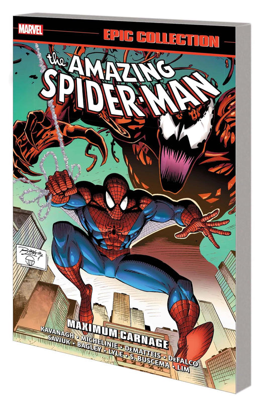 Amazing Spider-Man Epic Collection Tp Maximum Carnage Marvel Comic Book