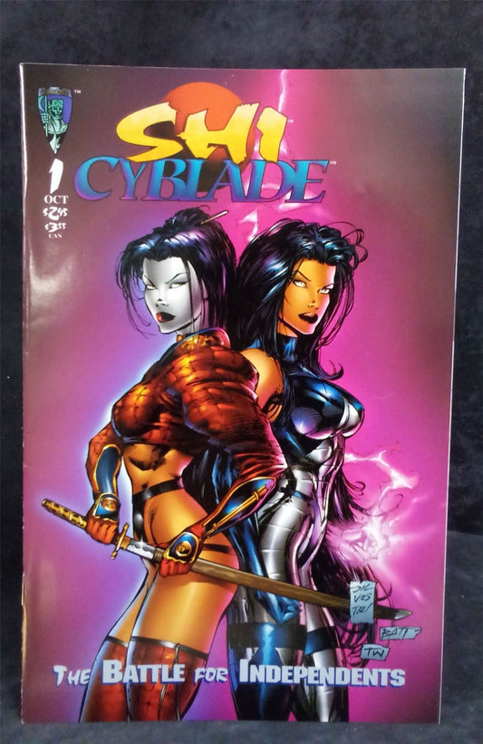 Shi/Cyblade Variant Cover 1995  Comic Book