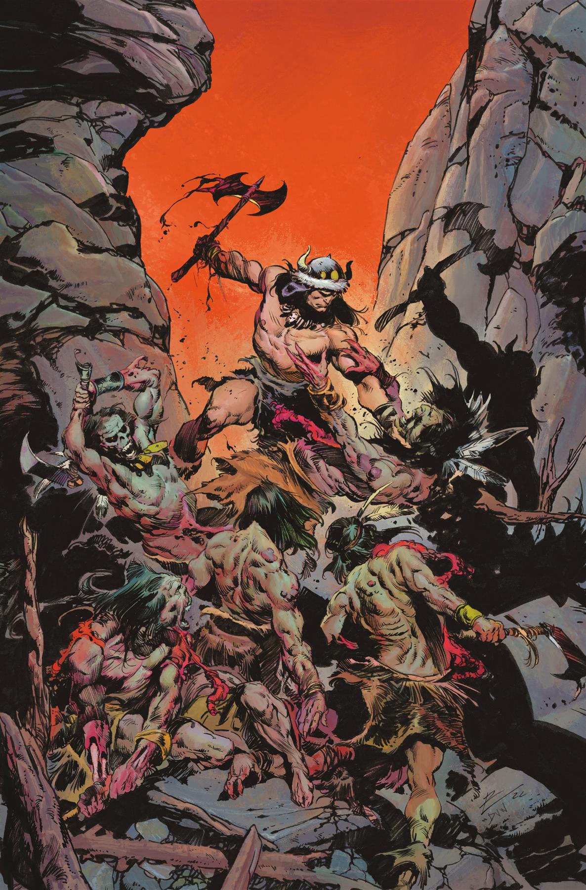 Conan Barbarian Torre Virgin #1-4 Pack (mr) (c: 0-1-2) Titan Comics Comic Book