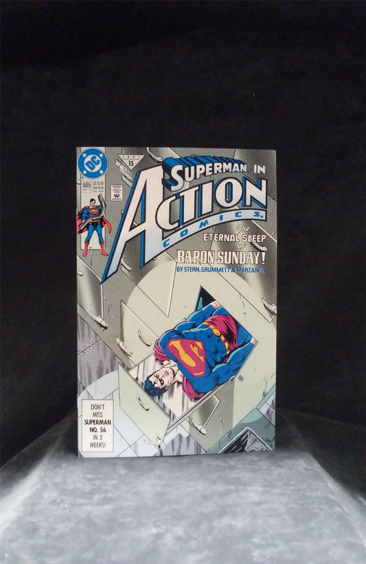 Action Comics #665 1991 DC Comics Comic Book