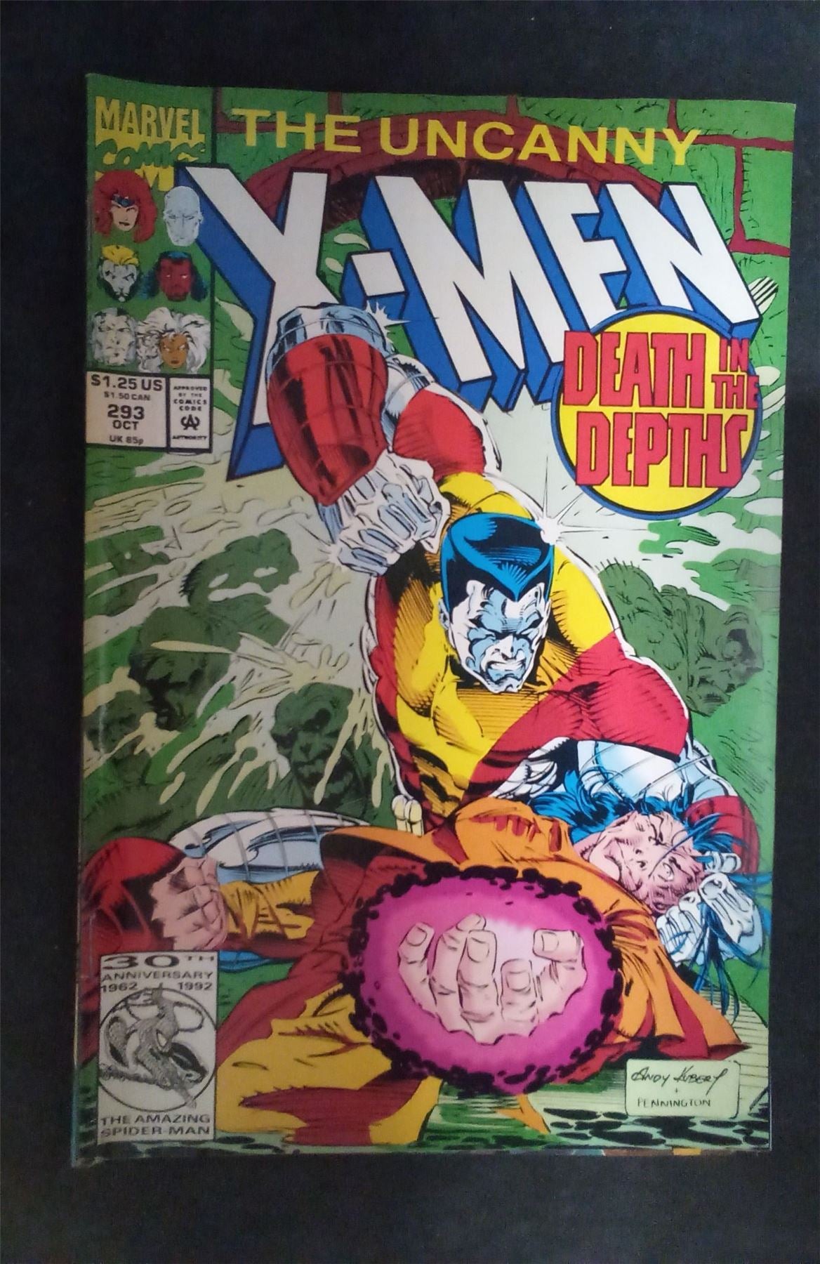 The Uncanny X-Men #293 1992 Marvel Comics Comic Book