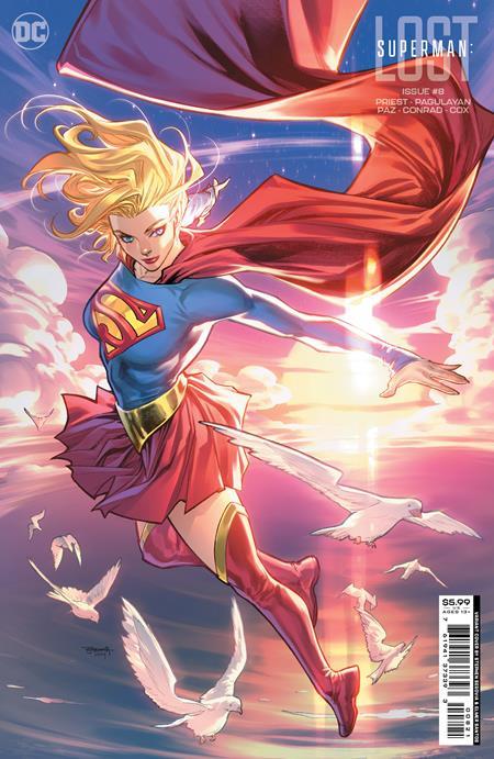 Superman Lost #8 (of 10) Cvr B Stephen Segovia Card Stock Var DC Comics Comic Book