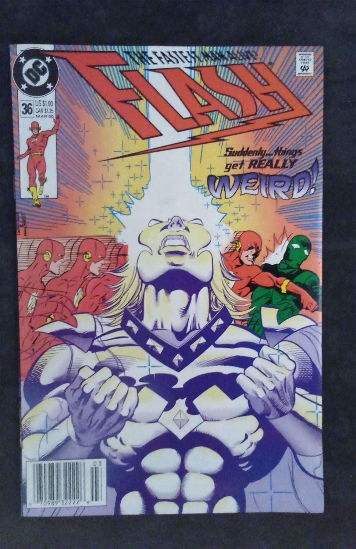 The Flash #36 1990 dc-comics Comic Book dc-comics Comic Book
