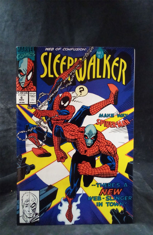 Sleepwalker #6 1991 Marvel Comics Comic Book