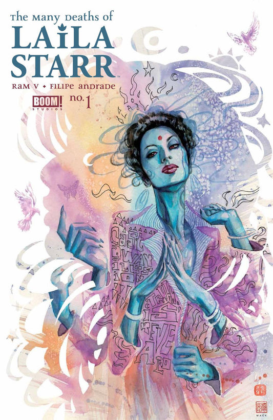Many Deaths Of Laila Starr #1 (of 5) Cvr B Death Foil Var Boom! Studios Comic Book