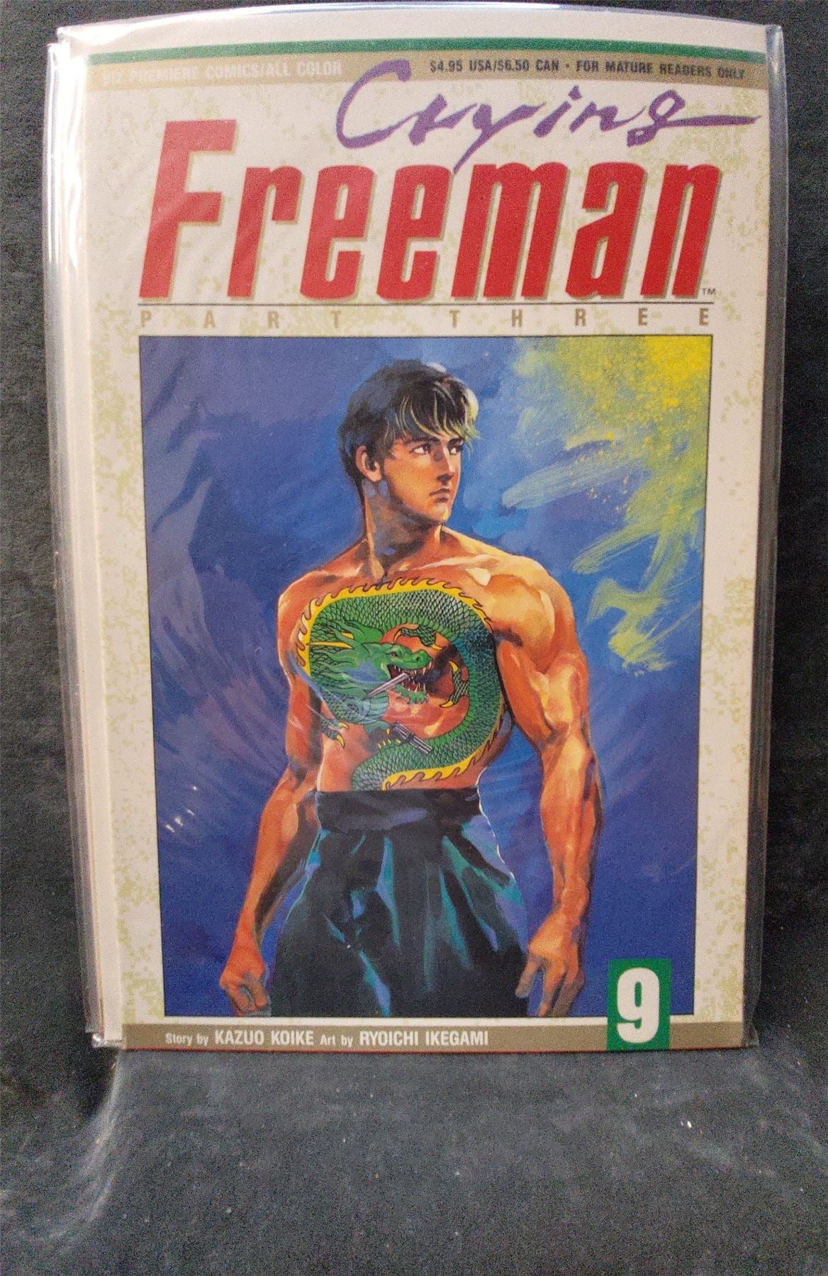 Crying Freeman Part 3 #9 1992 viz Comic Book