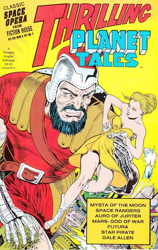 Thrilling Planet Tales- Classic Space Opera From- Fiction House Comics! [Comic] Bill Black and George Evans, Fran Hopper, Joe Doolin, Lee Elias, Maurice Whitman, Matt Baker