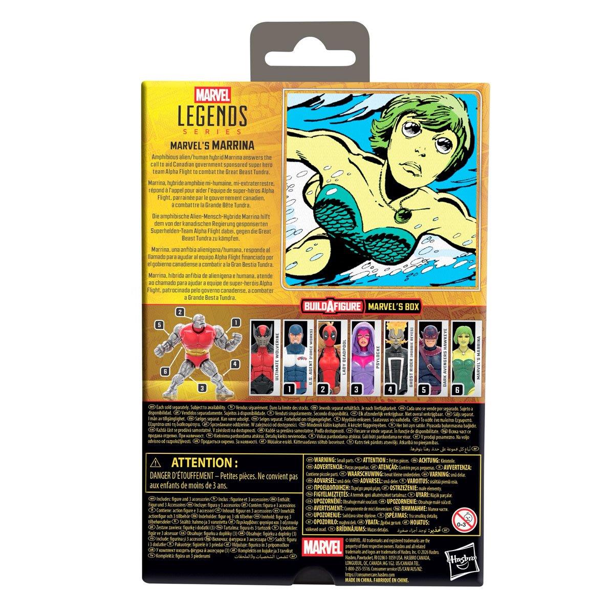 Marvel Legends Series Marvel's Marrina 6-Inch Action Figure by Hasbro