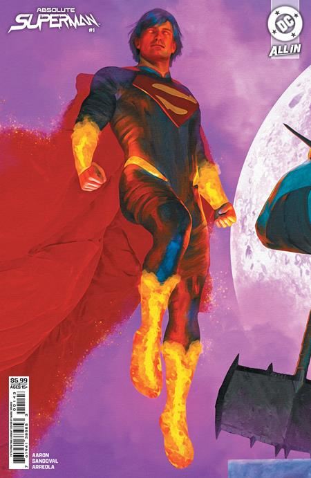 ABSOLUTE SUPERMAN #1 Fifth Printing Cvr B Mark Spears Connecting Card Stock Var  DC Comics Comic Book 2025