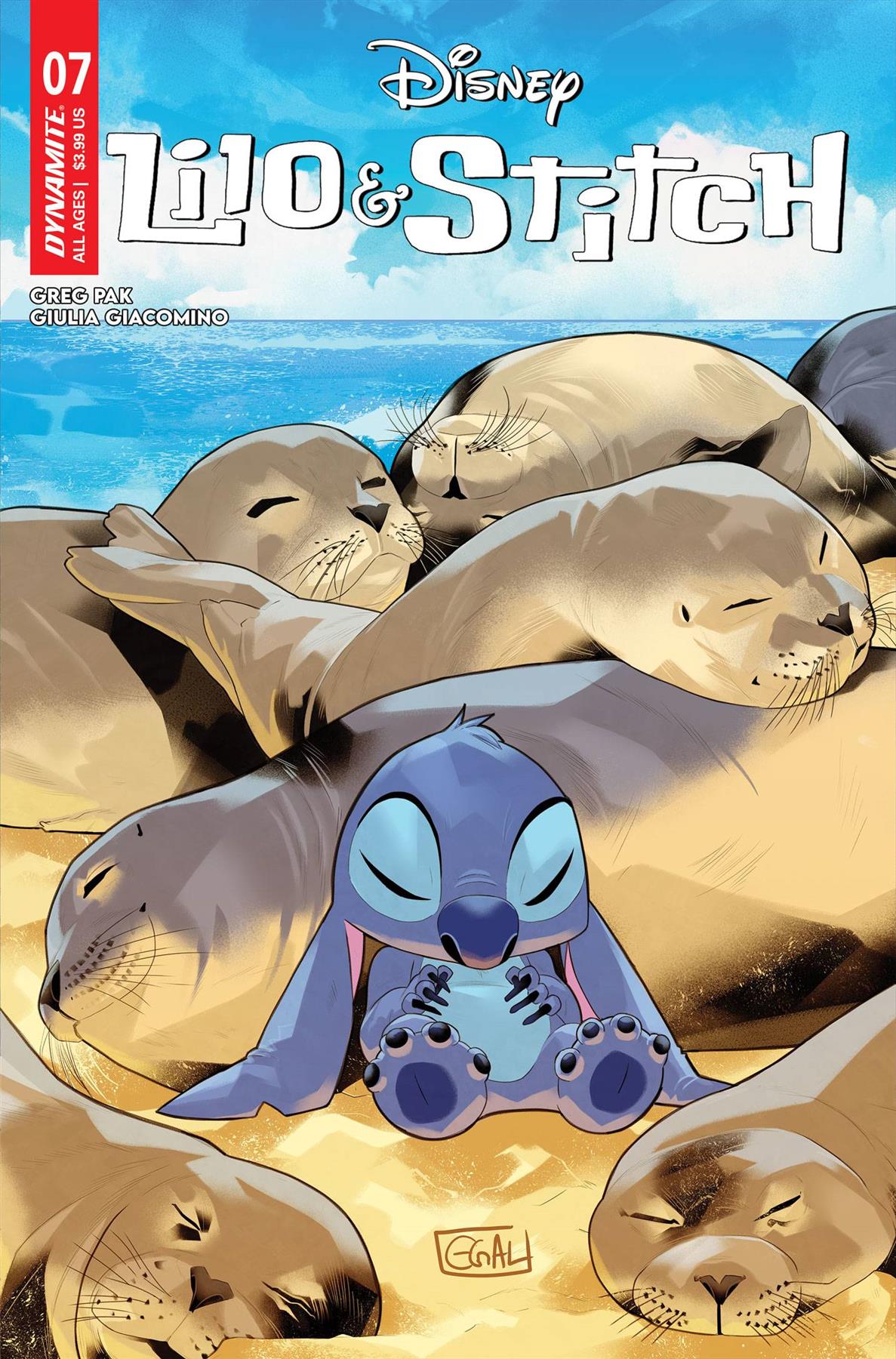 Lilo & Stitch #7 Cvr C Galmon Cvr C Galmon Dynamite Comic Book 2024