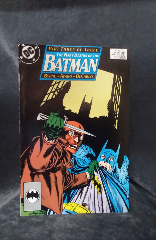 Batman #435 1989 DC Comics Comic Book