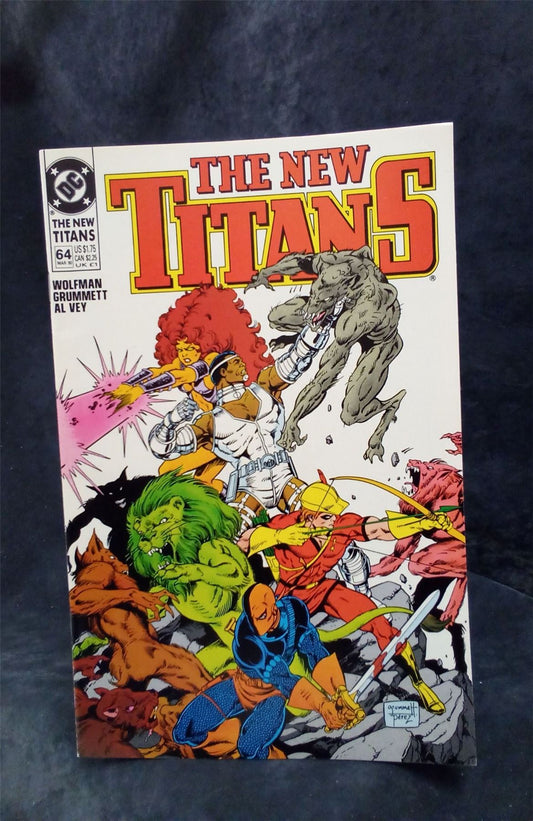 The New Titans #64 1990 DC Comics Comic Book