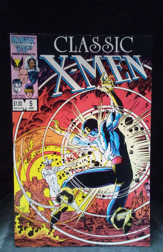 Classic X-Men #5 1987 Marvel Comics Comic Book