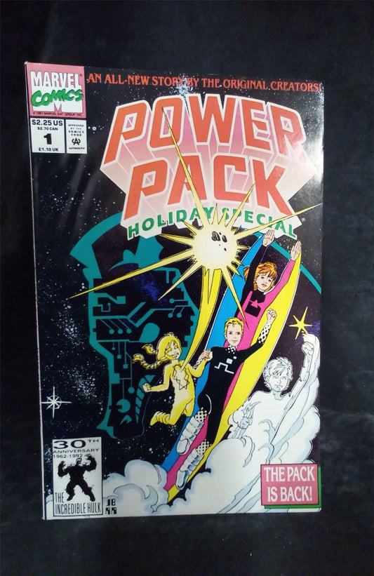 Power Pack Holiday Special 1992 Marvel Comics Comic Book