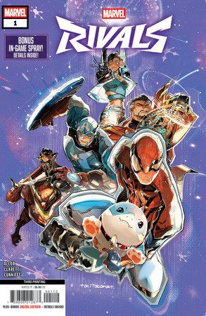 Marvel Rivals #1 Tokitokoro 3rd Printing Variant Marvel Prh Comic Book