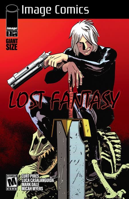 Lost Fantasy #3 Cvr B Alex Diotto Var Image Comics Comic Book