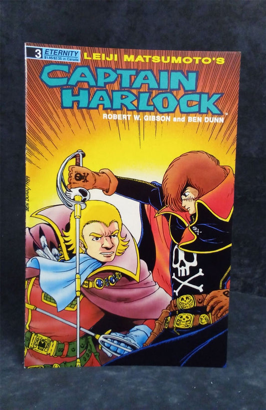 Captain Harlock #3 1989 eternity Comic Book